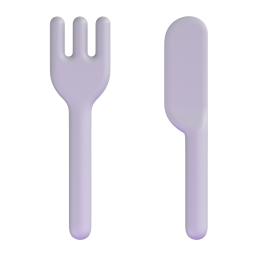 Fork and knife